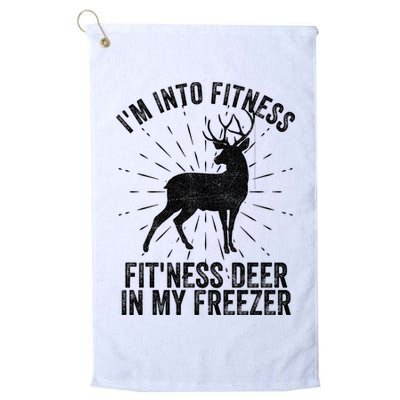 Im Into Fitness Fitness Deer In My Freezer Golf Towel