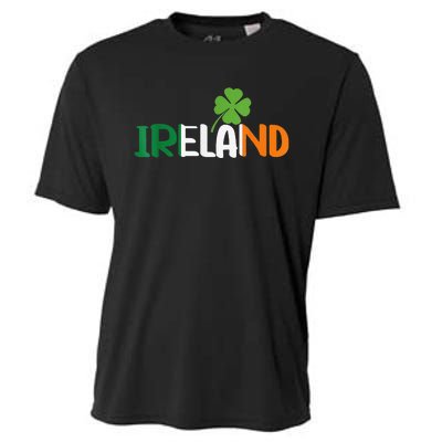 Ireland Irish Flag St Patrick's Day Travel Vacation Europe Cooling Performance Crew T-Shirt