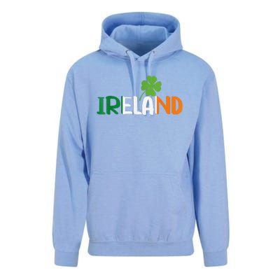 Ireland Irish Flag St Patrick's Day Travel Vacation Europe Unisex Surf Hoodie