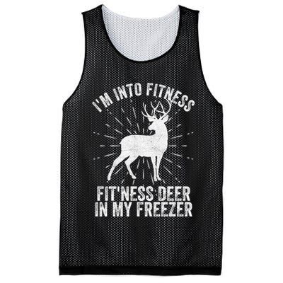Im Into Fitness Fitness Deer In My Freezer Mesh Reversible Basketball Jersey Tank