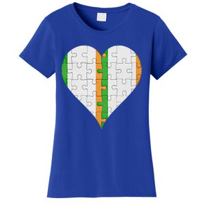 Irish Irish Flag Heart Gift Women's T-Shirt