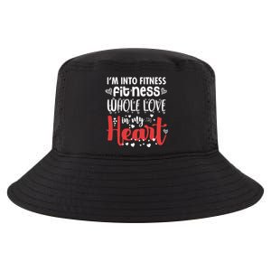 Im Into Fitness Fitness Whole Love In My Heart Valentine Gift Cool Comfort Performance Bucket Hat