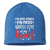 Im Into Fitness Fitness Whole Love In My Heart Valentine Gift Sustainable Beanie