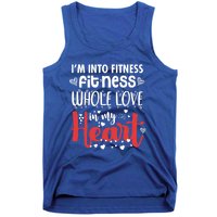 Im Into Fitness Fitness Whole Love In My Heart Valentine Gift Tank Top