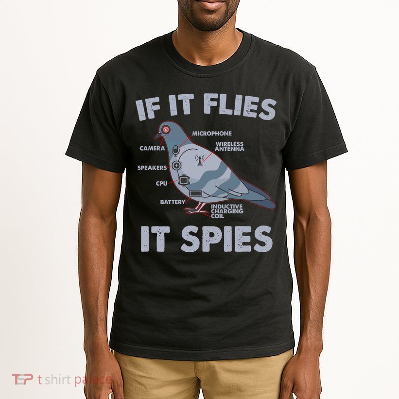 If It Flies It Spies Tall T-Shirt