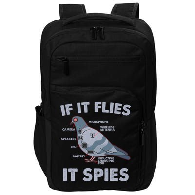 If It Flies It Spies Impact Tech Backpack