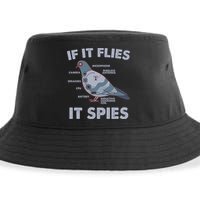 If It Flies It Spies Sustainable Bucket Hat
