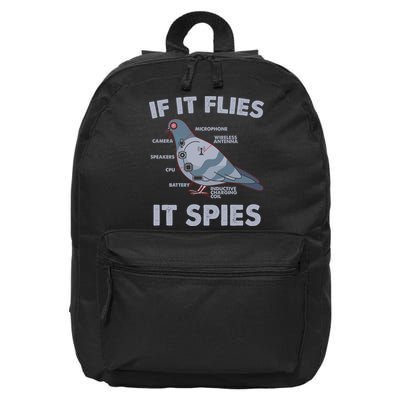 If It Flies It Spies 16 in Basic Backpack