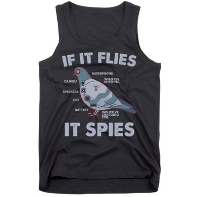 If It Flies It Spies Tank Top