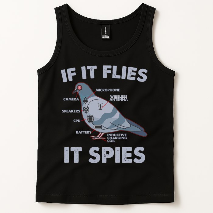 If It Flies It Spies Tank Top
