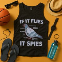 If It Flies It Spies Tank Top