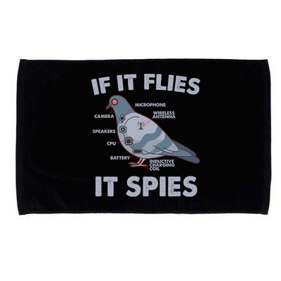 If It Flies It Spies Microfiber Hand Towel