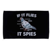 If It Flies It Spies Microfiber Hand Towel