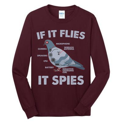 If It Flies It Spies Tall Long Sleeve T-Shirt