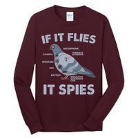 If It Flies It Spies Tall Long Sleeve T-Shirt