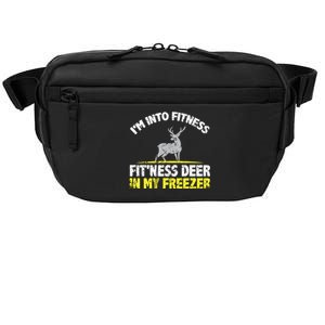 IM Into Fitness Fitting This Deer In My Freezer Funny Crossbody Pack