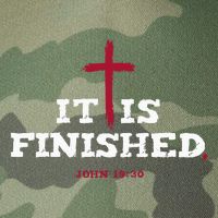 It Is Finished Inspirational Religious Christian Legacy Tie Dye Trucker Hat