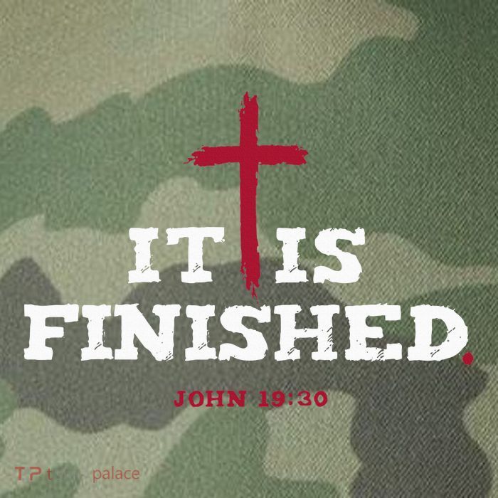 It Is Finished Inspirational Religious Christian Legacy Tie Dye Trucker Hat