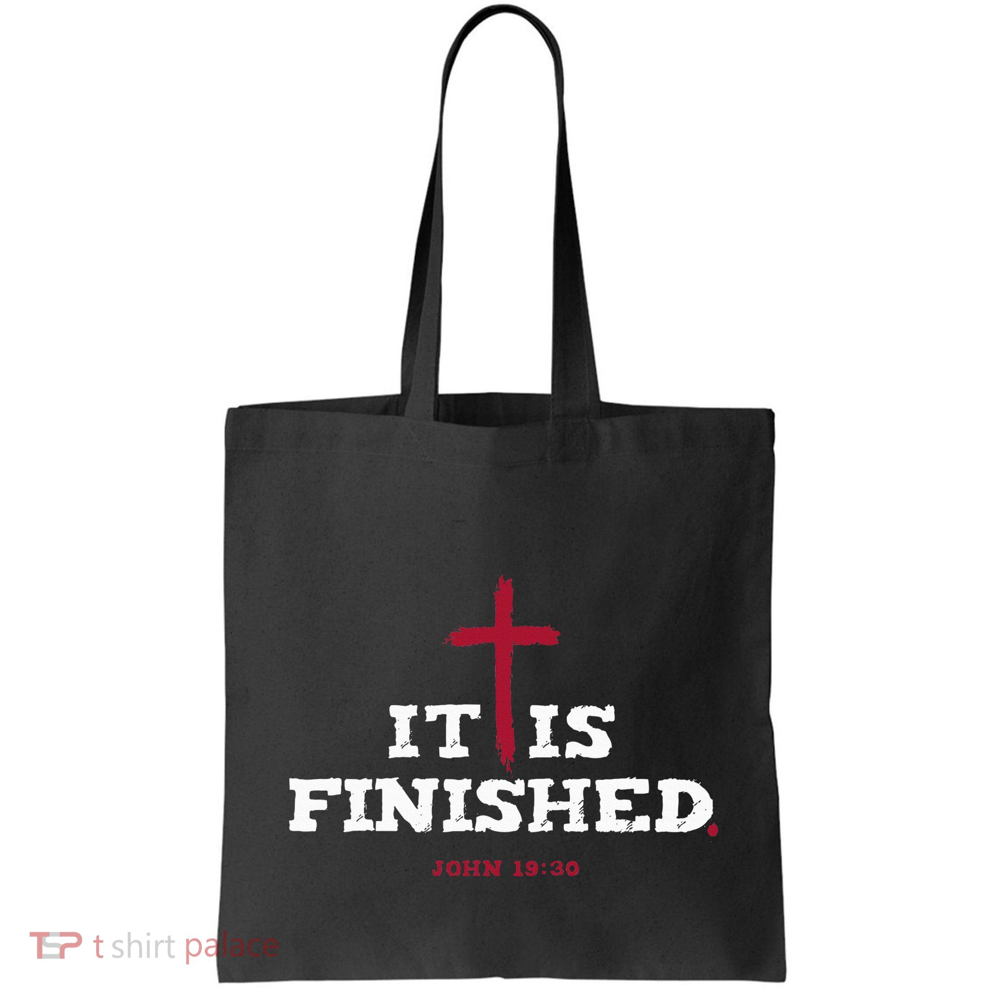 It Is Finished Inspirational Religious Christian Bag