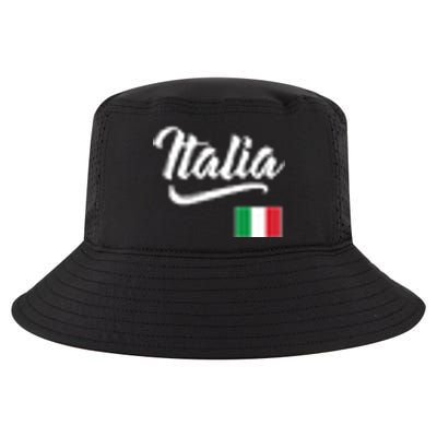 Italia Italian Flag Italy Italiano Family Heritage Men Women Cool Comfort Performance Bucket Hat