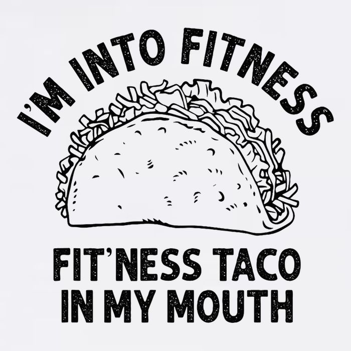 Im Into Fitness Taco In My Mouth Funny Taco Cooling Performance Crew T-Shirt