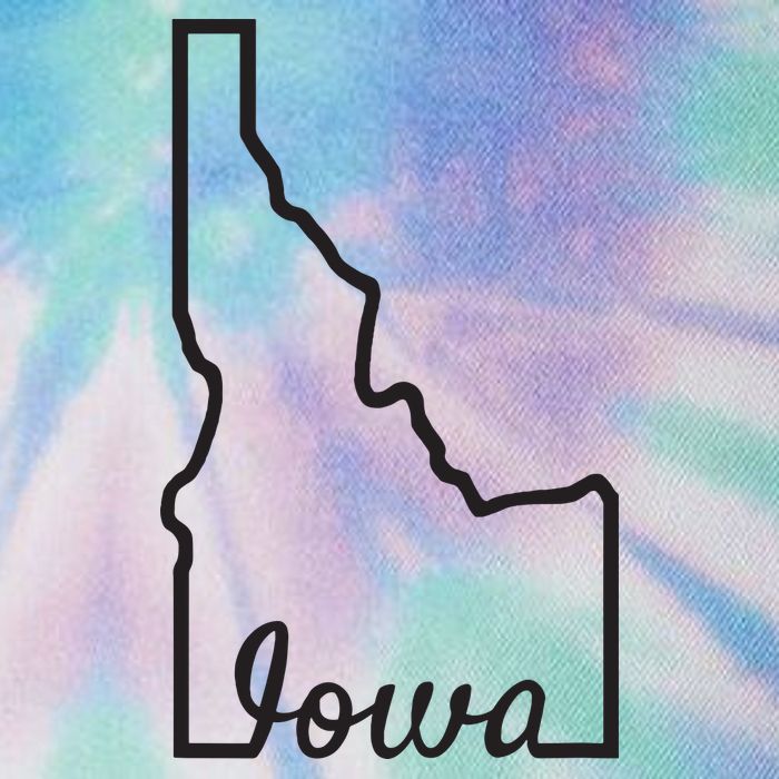 Idaho Iowa Funny Geography Mix Up Joke Idawa State Pride Legacy Tie Dye Trucker Hat