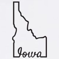 Idaho Iowa Funny Geography Mix Up Joke Idawa State Pride Cool Comfort Performance Bucket Hat