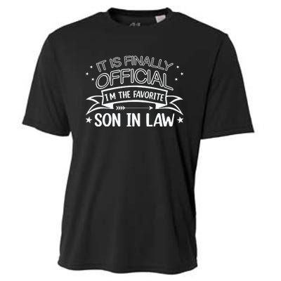 It Is Finally I’ The Favorite Son In Law Cooling Performance Crew T-Shirt