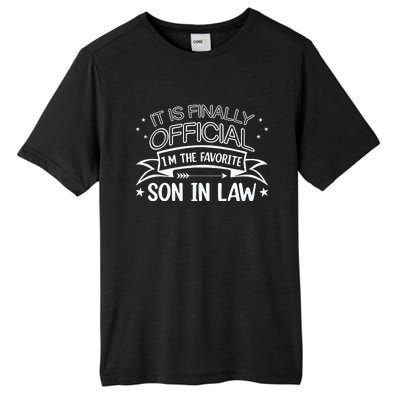 It Is Finally I’ The Favorite Son In Law Tall Fusion ChromaSoft Performance T-Shirt