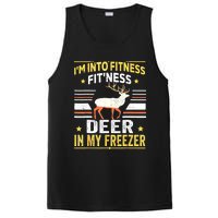 Im Into Fitness Deer Freezer Funny Dad Hunter Deer Hunting PosiCharge Competitor Tank