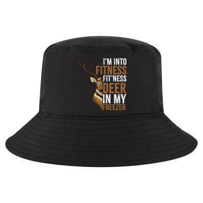 IM Into Fitness FitNess Deer In My Freezer Hunting Deer Cool Comfort Performance Bucket Hat