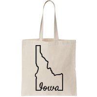 Idaho Iowa Funny Geography Mix Up Joke Idawa State Pride Bag