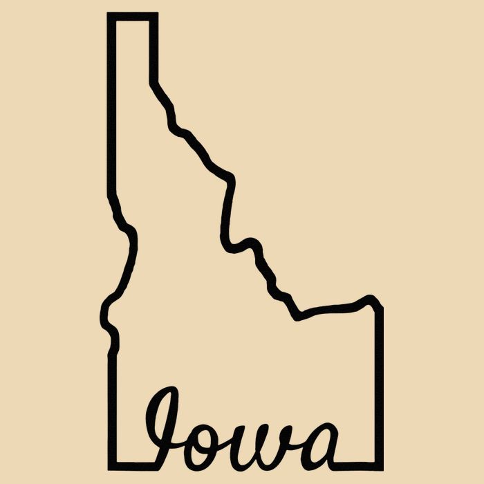 Idaho Iowa Funny Geography Mix Up Joke Idawa State Pride Bag