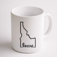 Idaho Iowa Funny Geography Mix Up Joke Idawa State Pride Coffee Mug