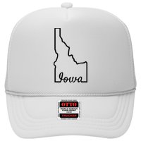 Idaho Iowa Funny Geography Mix Up Joke Idawa State Pride Hat