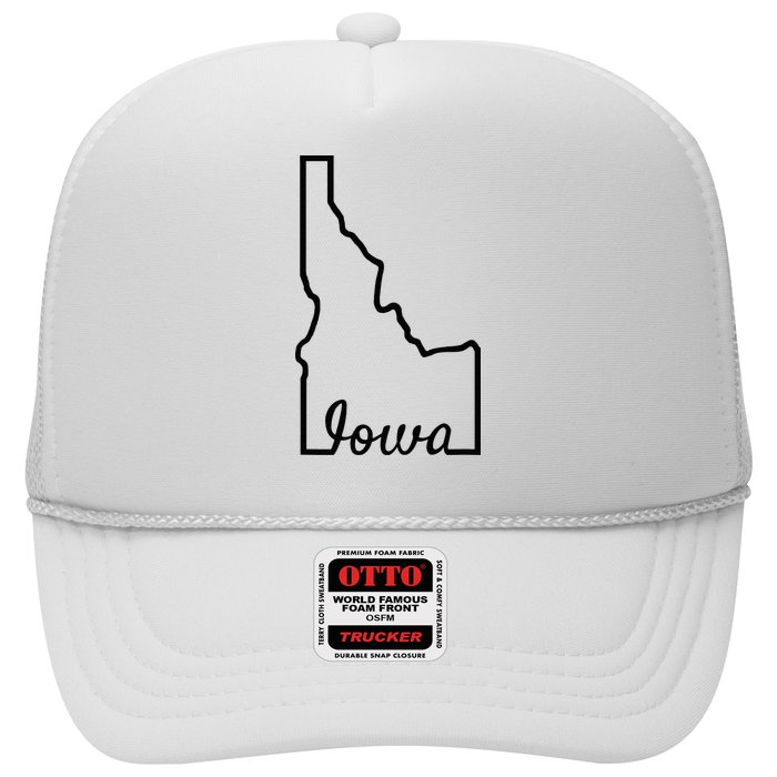 Idaho Iowa Funny Geography Mix Up Joke Idawa State Pride Hat