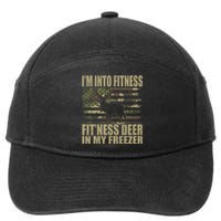 IM Into Fitness FitNess Deer In My Freezer Hunting Deer 7-Panel Snapback Hat