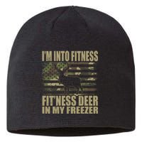 IM Into Fitness FitNess Deer In My Freezer Hunting Deer Sustainable Beanie