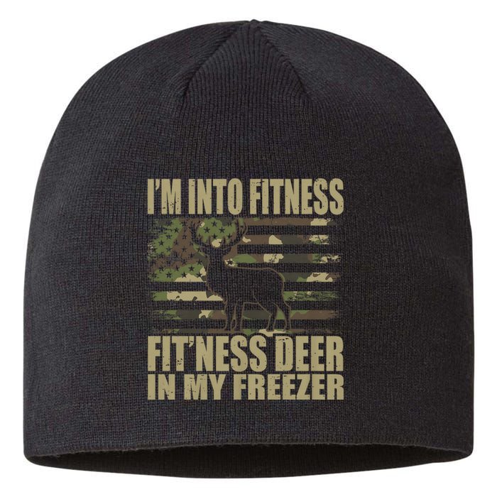 IM Into Fitness FitNess Deer In My Freezer Hunting Deer Sustainable Beanie