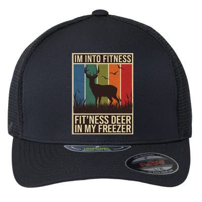 Im Into Fitness Fit Ness Deer Freezer Women Hunting Flexfit Unipanel Trucker Cap