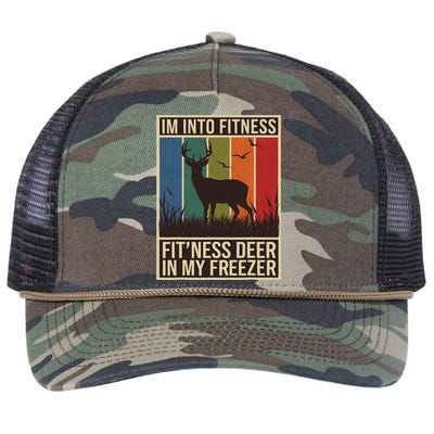 Im Into Fitness Fit Ness Deer Freezer Women Hunting Retro Rope Trucker Hat Cap