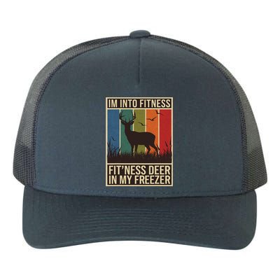 Im Into Fitness Fit Ness Deer Freezer Women Hunting Yupoong Adult 5-Panel Trucker Hat