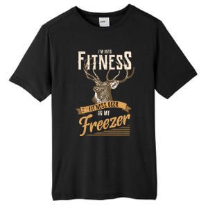 IM Into Fitness Deer Freezer Funny Dad Hunter Deer Hunting Tall Fusion ChromaSoft Performance T-Shirt