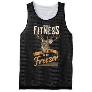 IM Into Fitness Deer Freezer Funny Dad Hunter Deer Hunting Mesh Reversible Basketball Jersey Tank