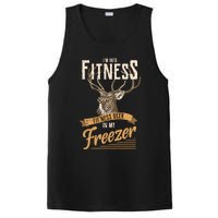 IM Into Fitness Deer Freezer Funny Dad Hunter Deer Hunting PosiCharge Competitor Tank