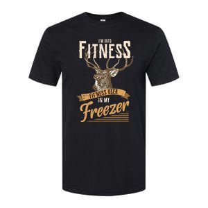 IM Into Fitness Deer Freezer Funny Dad Hunter Deer Hunting Softstyle CVC T-Shirt