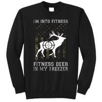 IM Into Fitness FitNess Deer In My Freezer Funny Hunter Sweatshirt