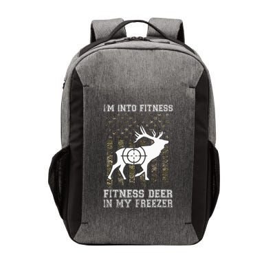 IM Into Fitness FitNess Deer In My Freezer Funny Hunter Vector Backpack