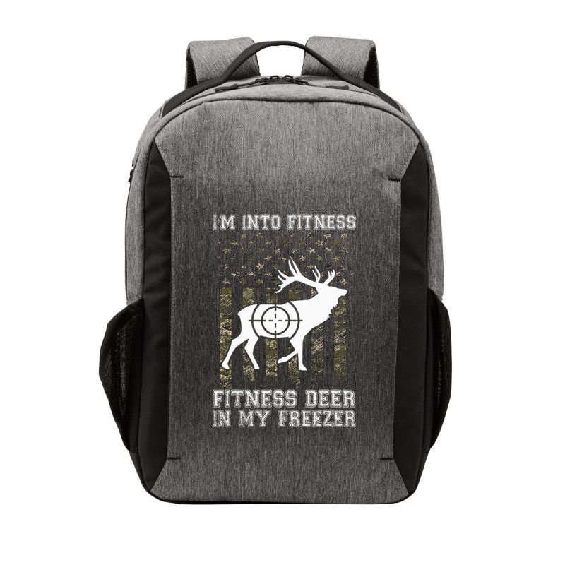 IM Into Fitness FitNess Deer In My Freezer Funny Hunter Vector Backpack