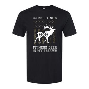 IM Into Fitness FitNess Deer In My Freezer Funny Hunter Softstyle CVC T-Shirt